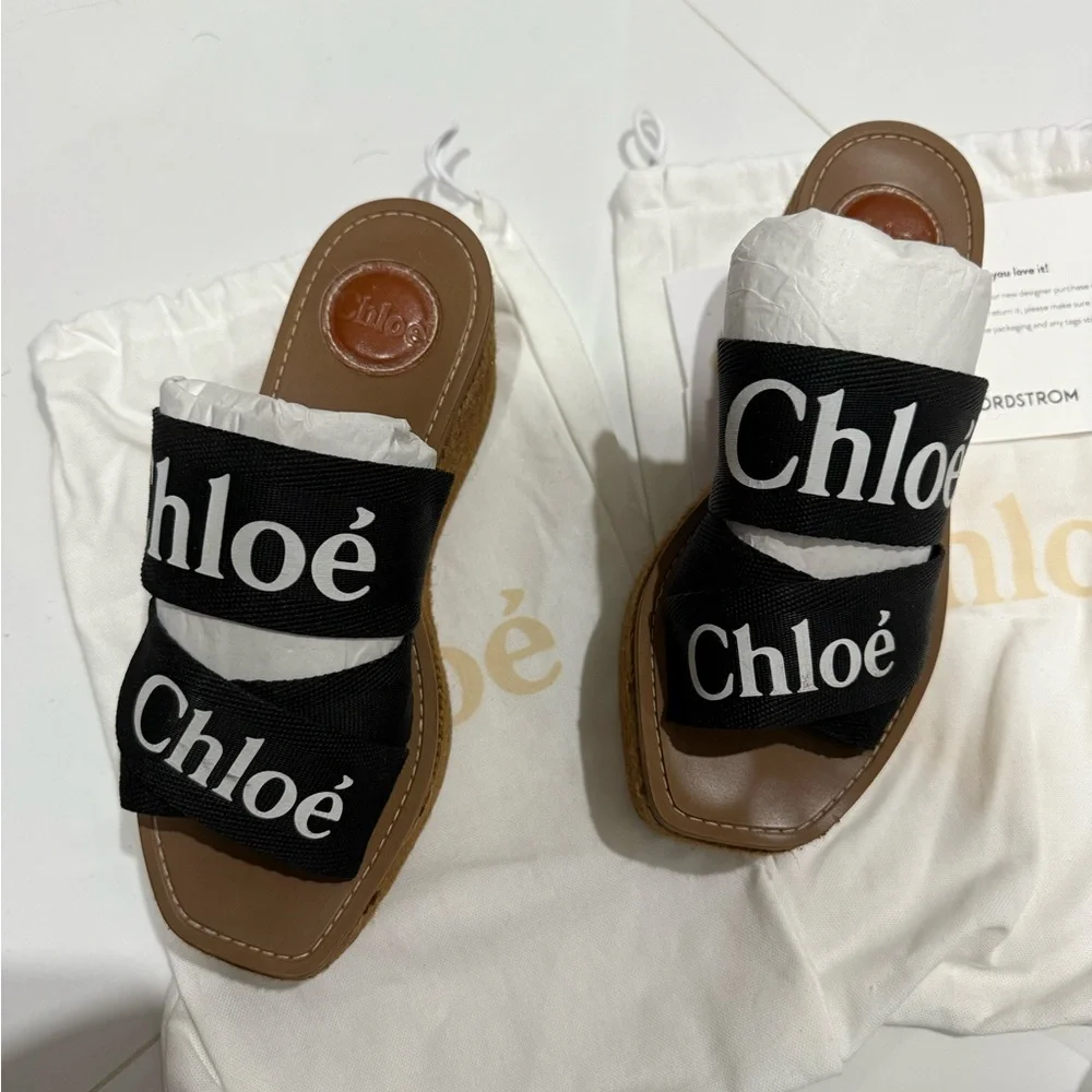 Black Platform Sandals